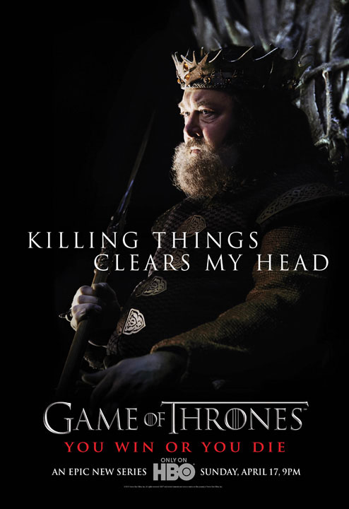 hablandoenserie - Robert Baratheon