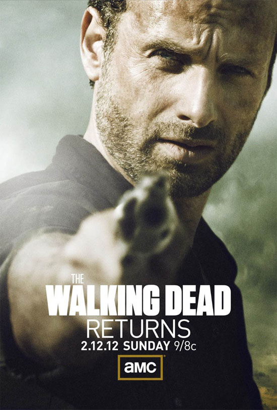 Póster de la segunda mitad de la segunda temporada de The Walking Dead