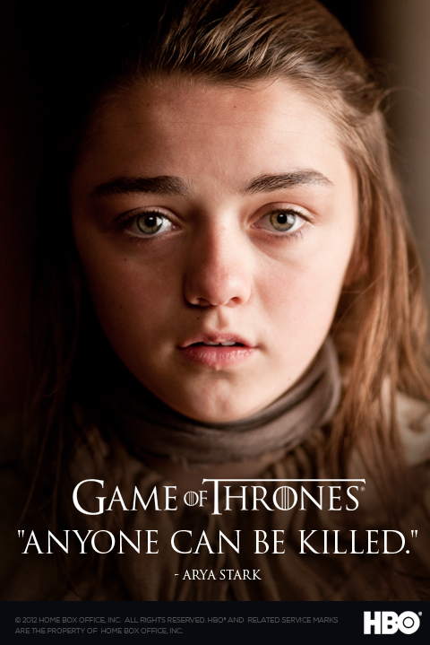 hablandoenserie - Arya Stark