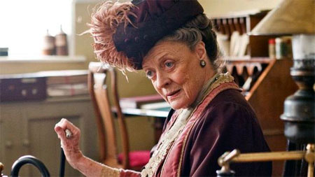 Maggie Smith podría abandonar Downton Abbey