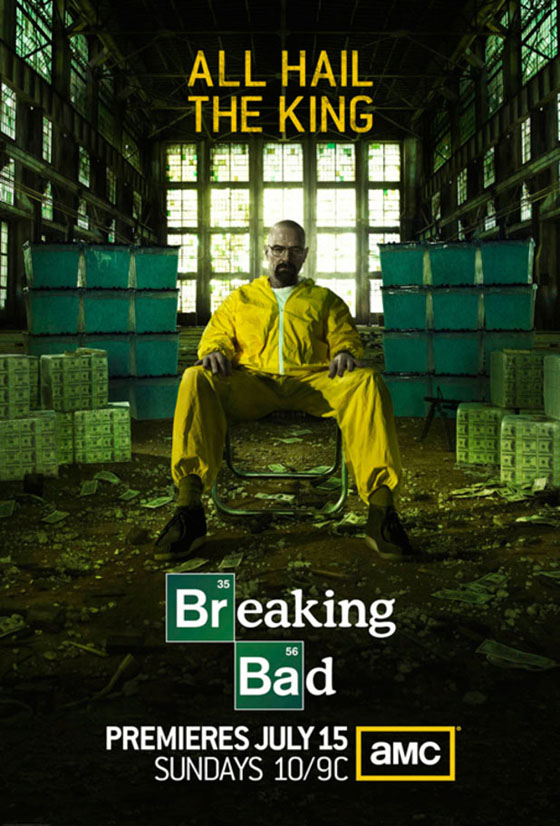 Póster de la quinta temporada de Breaking Bad