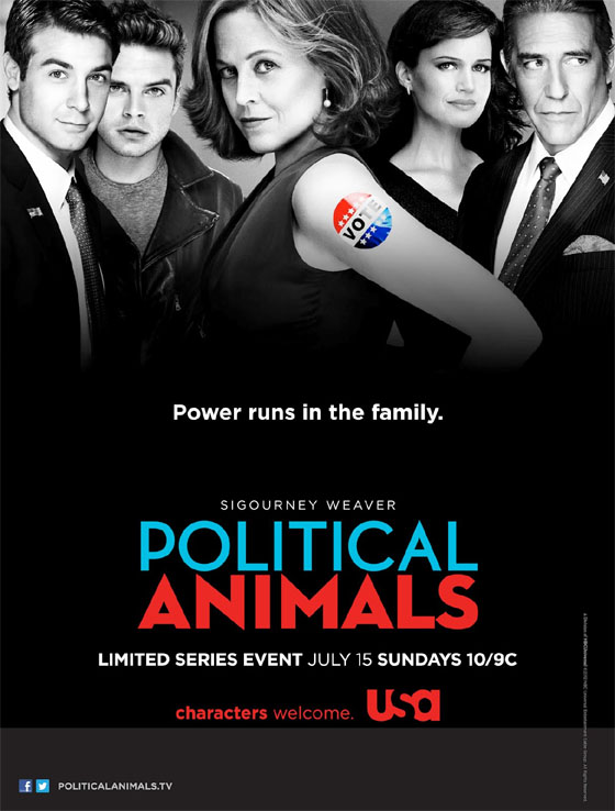 Póster promocional de Political Animals