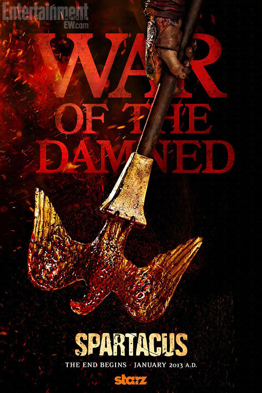 hablandoenserie - Poster Spartacus: War of the Damned