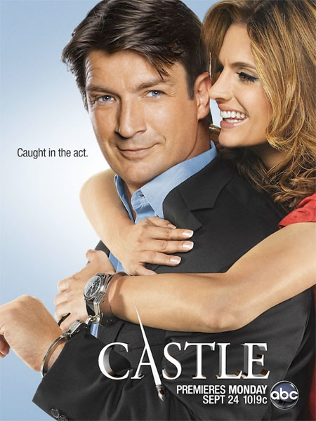 Póster de la quinta temporada de Castle