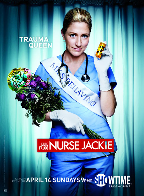 Póster de la quinta temporada de Nurse Jackie