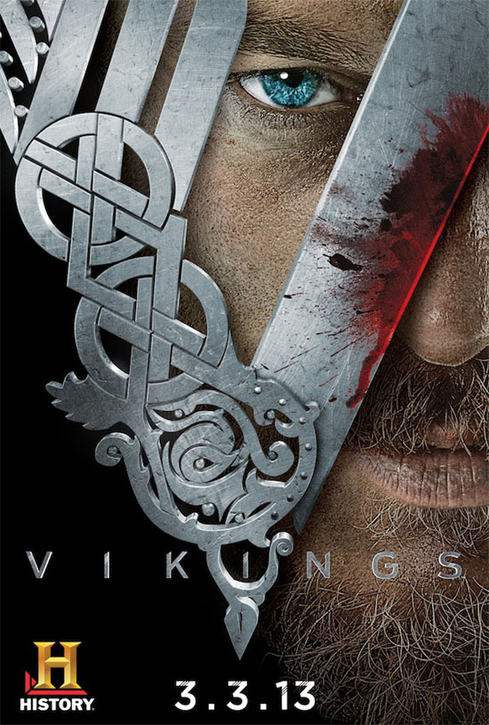 Póster de Vikings, la nueva serie del creador de The Tudors