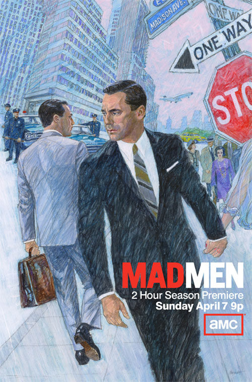 Póster de la sexta temporada de Mad Men