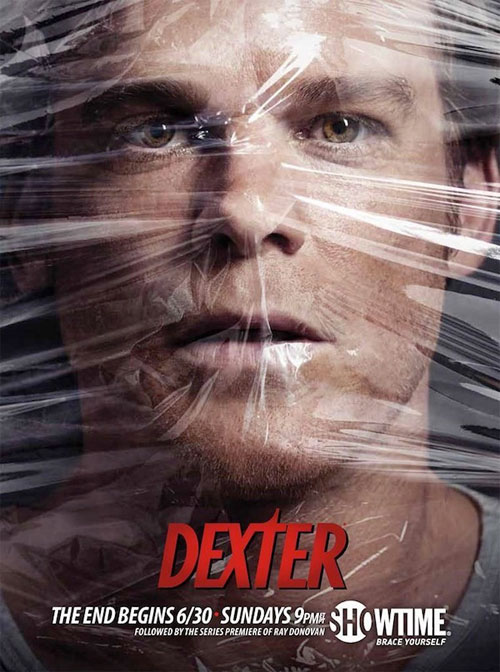 Póster de la octava temporada de Dexter