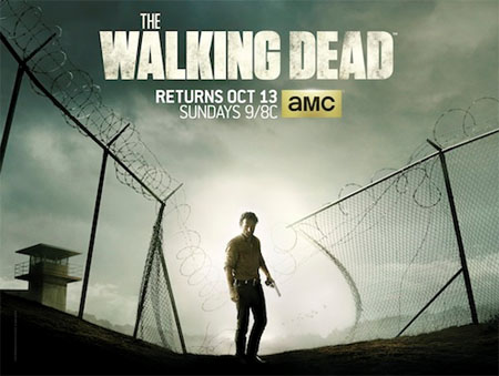 Póster oficial de la cuarta temporada de The Walking Dead