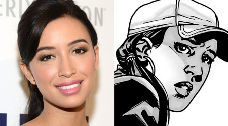 Christian Serratos se une al reparto de la cuarta temporada de The Walking Dead