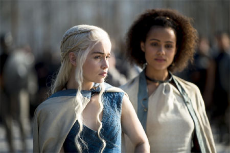 hablandoenserie - Juego de Tronos Daenerys y Missandei