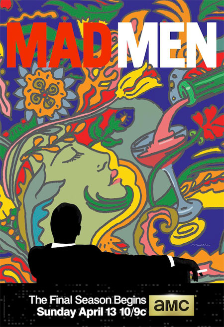 Póster oficial de la séptima temporada de Mad Men