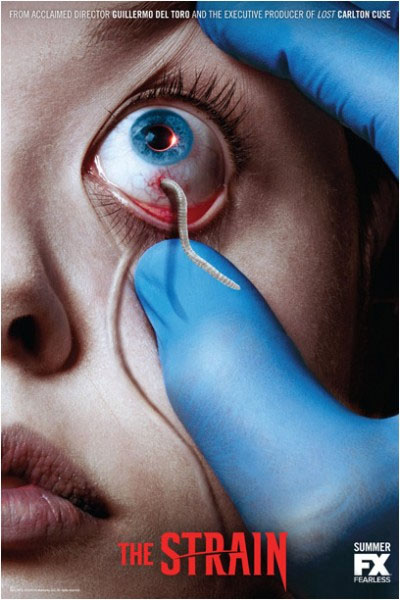 Póster de The Strain, la nueva serie de Guillermo del Toro