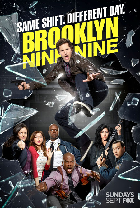 Póster de la segunda temporada de Brooklyn Nine-Nine