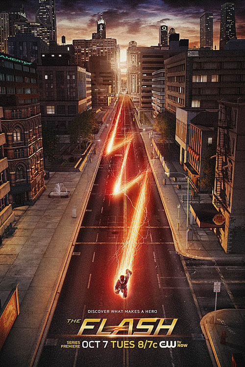 Póster de Flash, el spinoff de Arrow