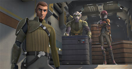 Primeros minutos de Star Wars Rebels