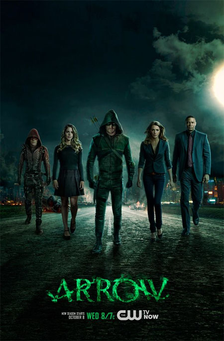 Póster de la tercera temporada de Arrow