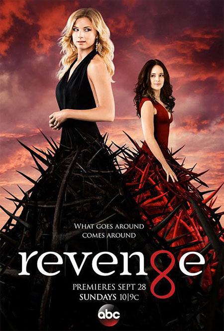 Póster de la cuarta temporada de Revenge