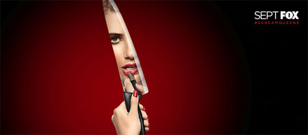 Tres pósters de Scream Queens