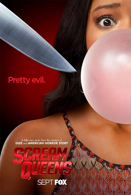 Tres pósters de Scream Queens