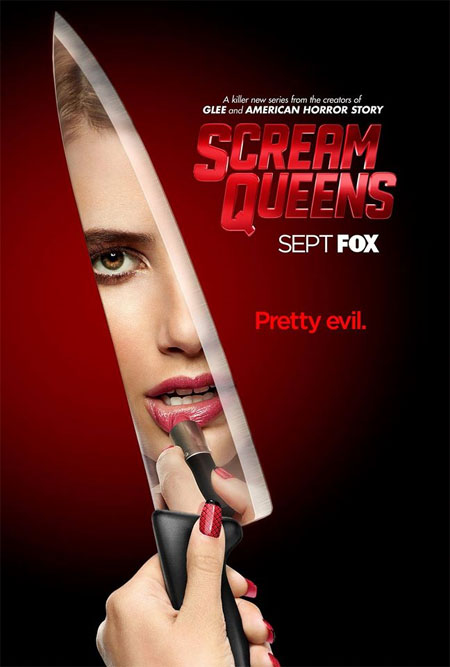 Tres pósters de Scream Queens