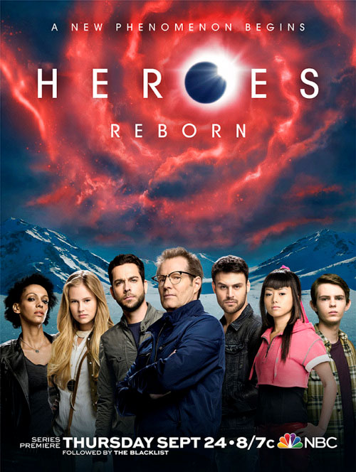 Póster oficial de Heroes: Reborn